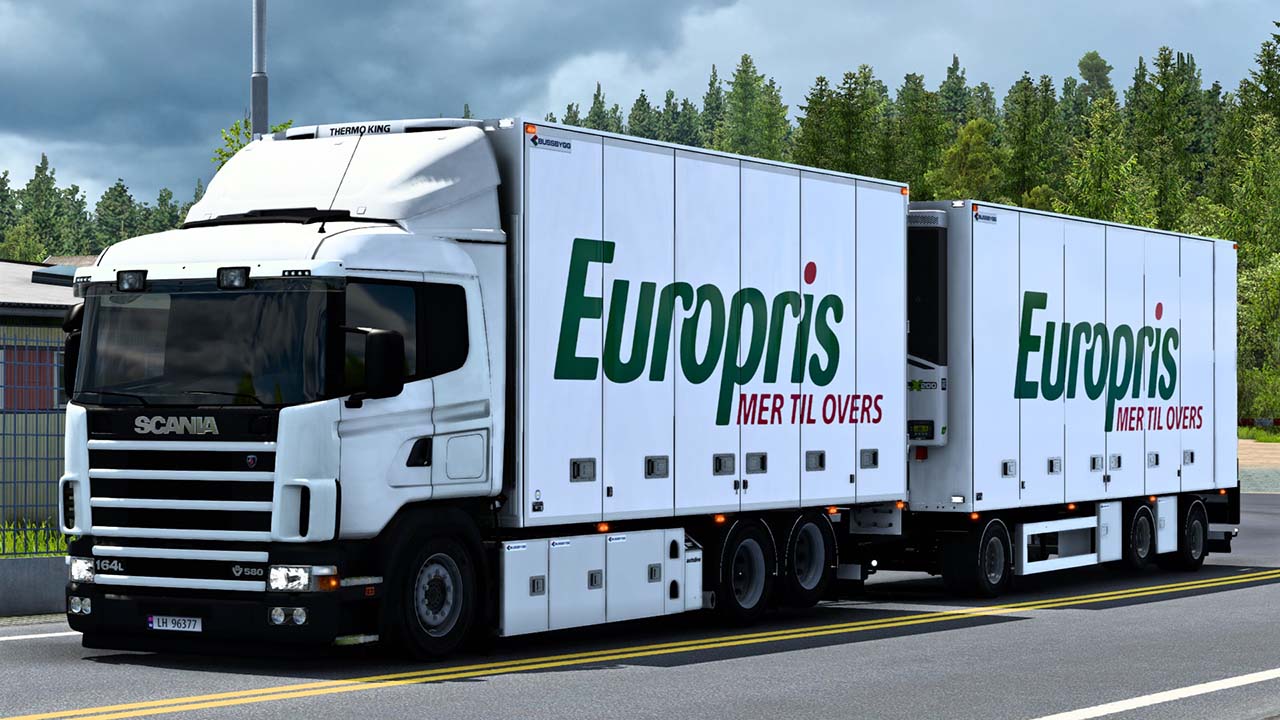 Bussbygg Chassis + Drawbar Trailer v1.7 1.61