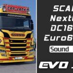 2022 Scania NextGen 660 DC16 V8 Sound Pack v1.3.2 1.61