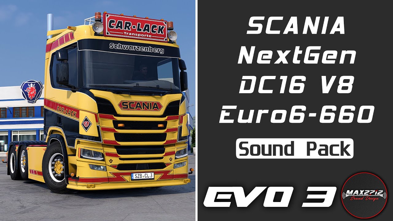2022 Scania NextGen 660 DC16 V8 Sound Pack v1.3.2 1.61